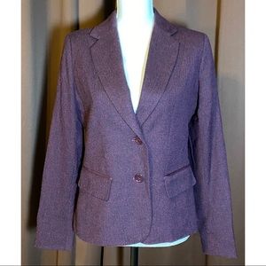 Ney York & Company Plum and Black Blazer